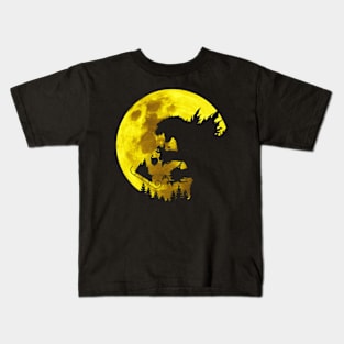 Godzilla moon nigh Kids T-Shirt